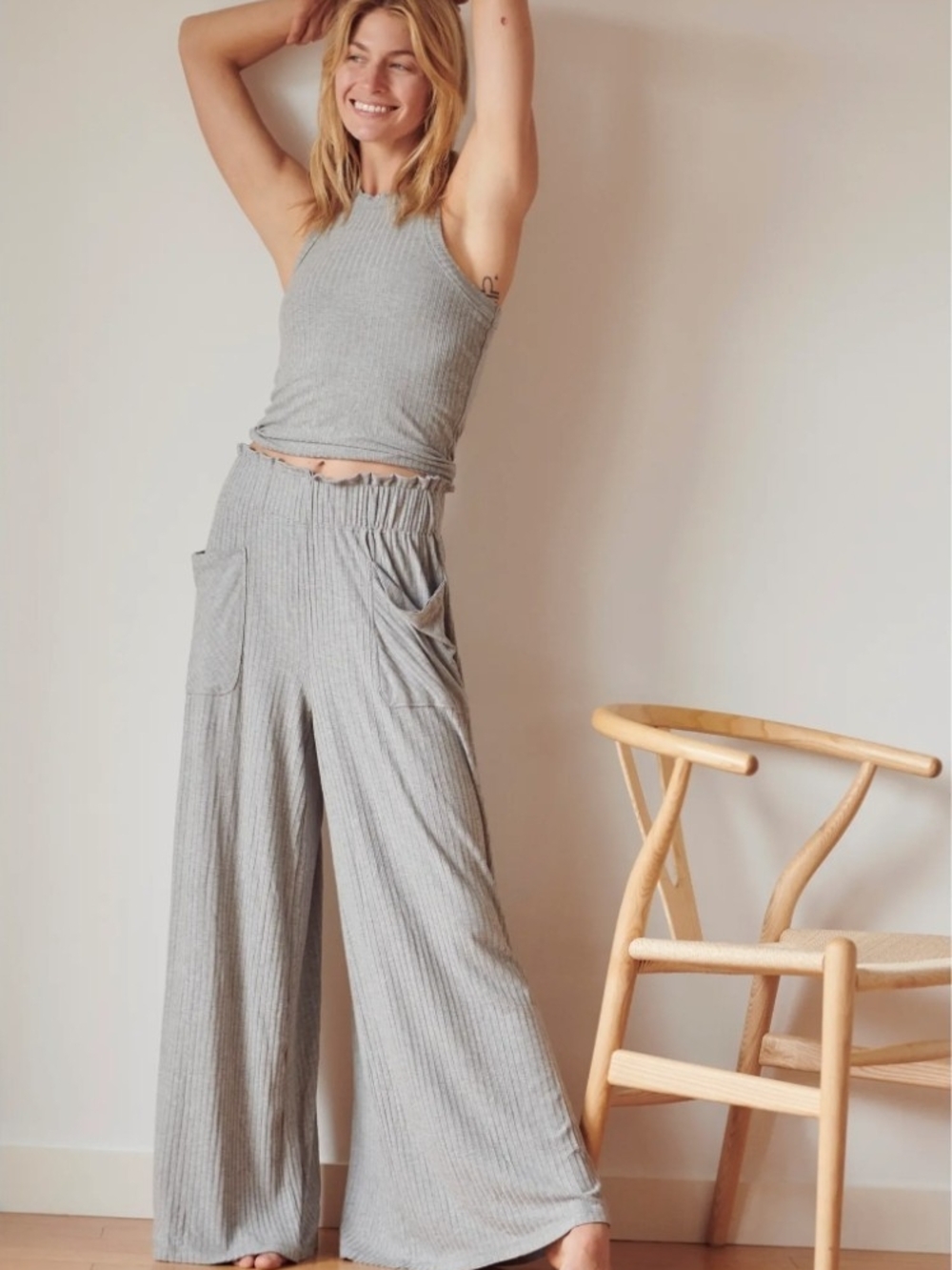 FP Movement by Free People Blissed Out Wide-Leg Lounge Pants